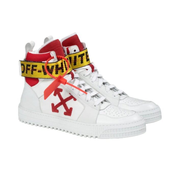 HI Top Sneakers «White Red»