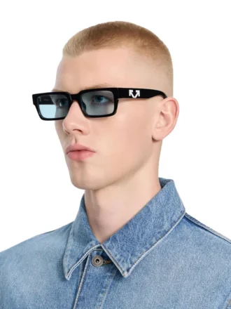 Huntington solbriller med blå glass