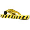 Industrielle flip-flops «Logo Tape – Yellow»