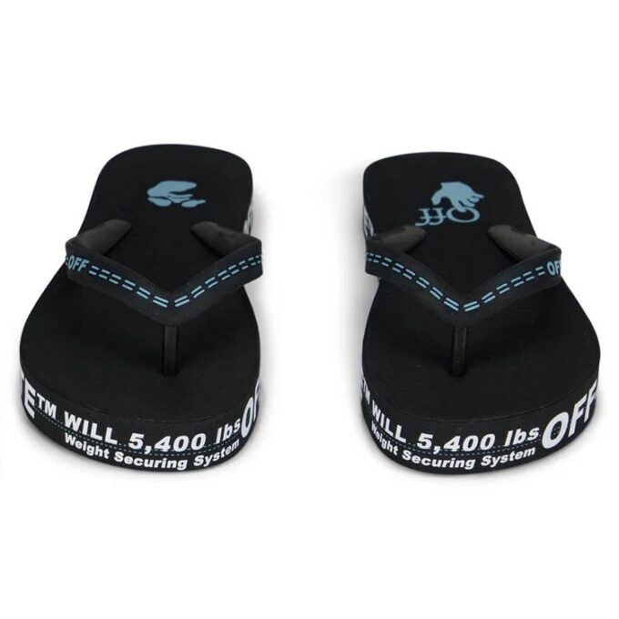 Industrielle flip-flops «Weight Securing System – svart»