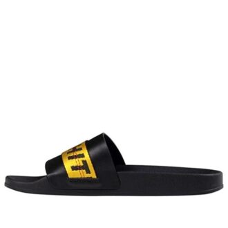 Industrielle sandaler «Svart Gul»
