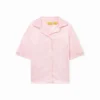 Jacquard Off Satin-skjorte
