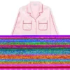 Jacquard Off-White Satin New Roxy Pyjamaskjole