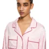 Jacquard Off-White Satin New Roxy Pyjamaskjole