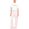 Jacquard-pyjamasbukser i sateng