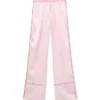 Jacquard-pyjamasbukser i sateng
