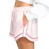 Jacquard-sateng pyjamas-Shorts