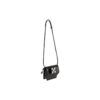 Jitney0.7-serien Design Metallic Cortex liten svart messenger-veske