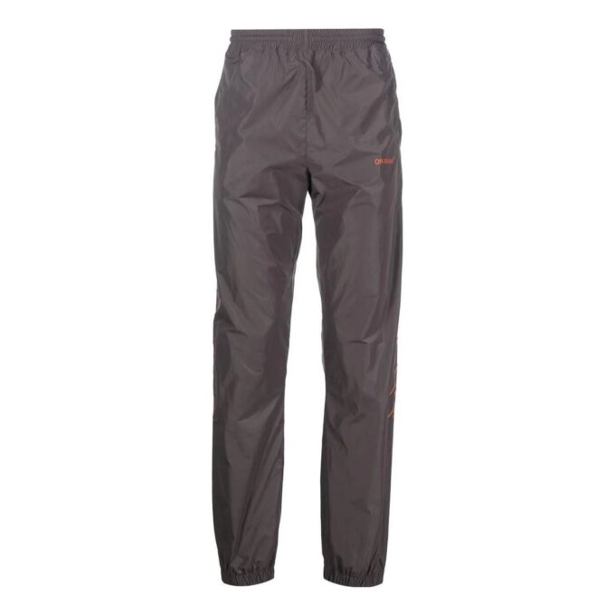 Joggebukser med logo og rette ben