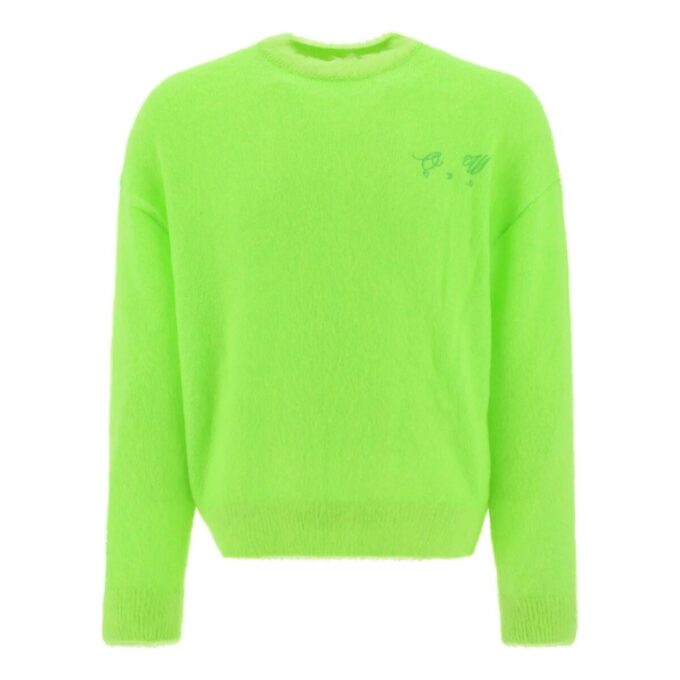 Jumper med brodert logo
