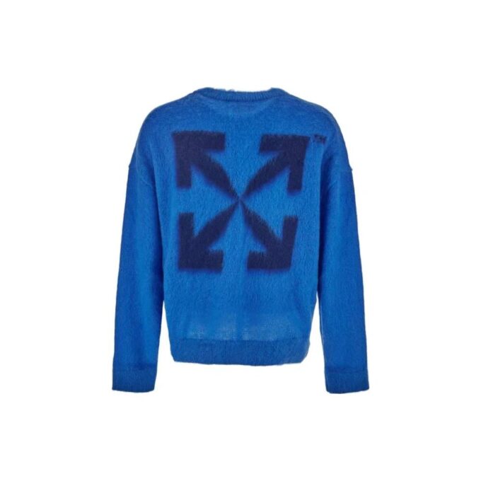 Jumper med brodert logo