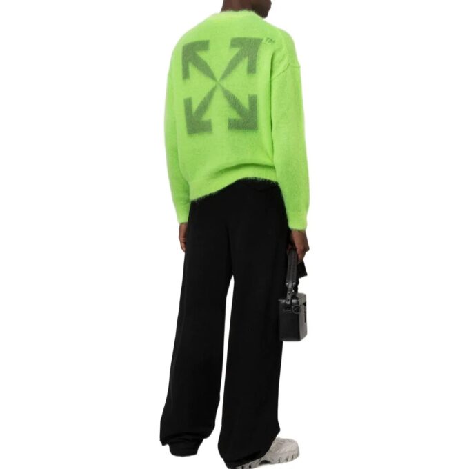 Jumper med brodert logo