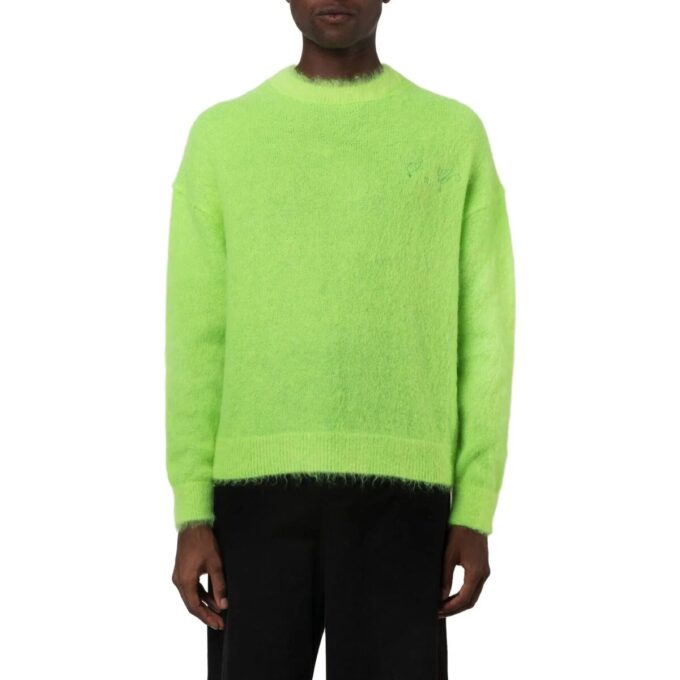 Jumper med brodert logo