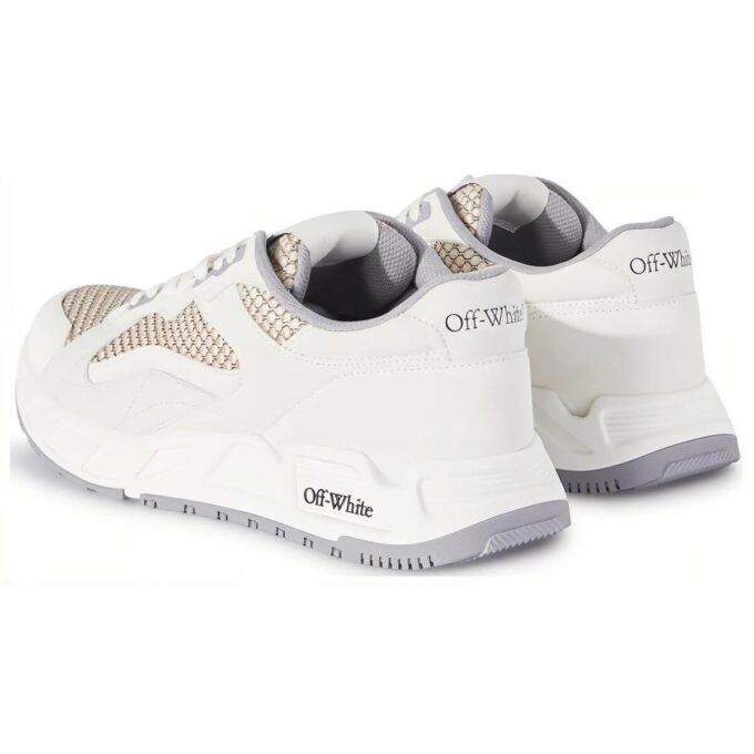 Kick Off Low-Top Sneakers «White Tan»
