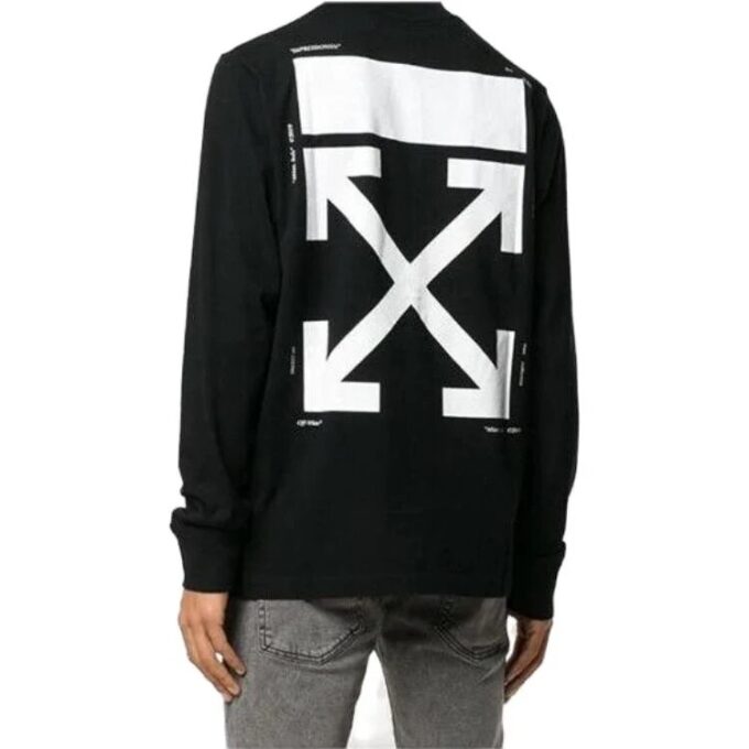 Kiss-trykk Rund hals Svart Slim Fit