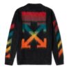 Klassisk pullover med pil-logo, svart