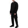 Klassiske Diagonal Varsity-jakker «Svart»