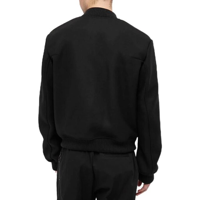 Klassiske Diagonal Varsity-jakker «Svart»