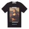 Kort ermet herre-logo Mona Lisa Normal passform