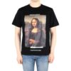 Kort ermet herre-logo Mona Lisa Normal passform