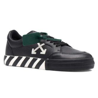 Lav Vulcanized Canvas Sneaker «Black White Red»