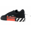 Lav Vulcanized canvas Sneaker «Svart Hvit Oransje»