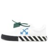 Lav Vulcanized canvas Sneaker «White Black Blue Orange»