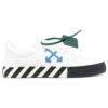 Lav Vulcanized canvas Sneaker «White Black Blue Orange»