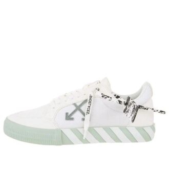 Lav Vulcanized Canvas Sneaker «White Green»