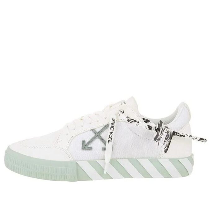 Lav Vulcanized Canvas Sneaker «White Green»