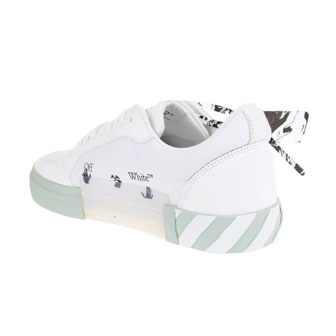 Lav Vulcanized Canvas Sneaker «White Green»