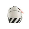 Lav Vulcanized Sneakers i skissert skinn «White Black Orange»