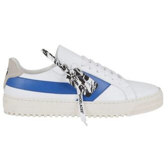 Lavt sneaker-par Hvit/Blå