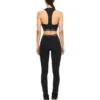Leggings med logo-bånd