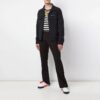 Logo Casual-bukser, slim fit-versjon, svart