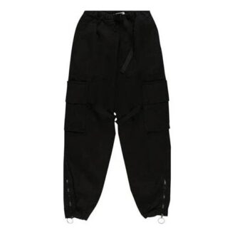 Logo Flere lommer Cargo Casual bukser Svart