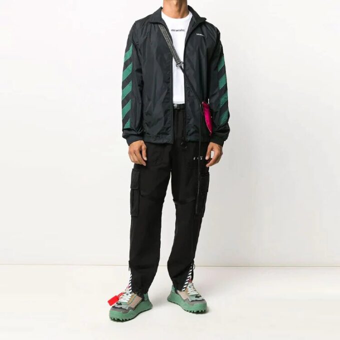 Logo Flere lommer Cargo Casual bukser Svart