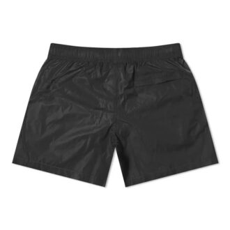 Logo-gummibukse, street-shorts, svart