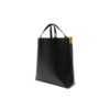 Logo Leather Tote «Black»