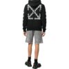 logo-print treningsshorts «Grey»