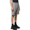 logo-print treningsshorts «Grey»