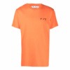 Logo Rundhalset Shorts kortærmet vanlig versjon Oransje