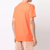 Logo Rundhalset Shorts kortærmet vanlig versjon Oransje