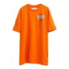 Logo-trykk, kort ermet, oransje