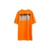 Logo-trykk, kort ermet, oransje