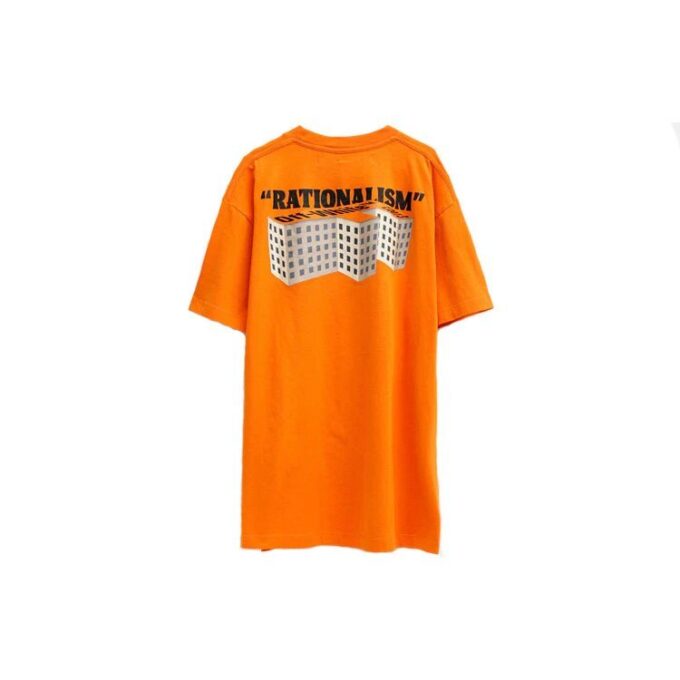 Logo-trykk, kort ermet, oransje