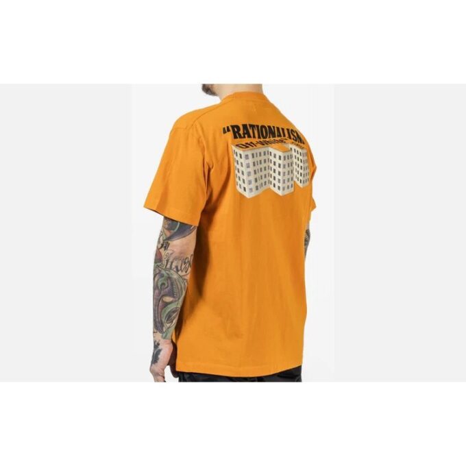 Logo-trykk, kort ermet, oransje