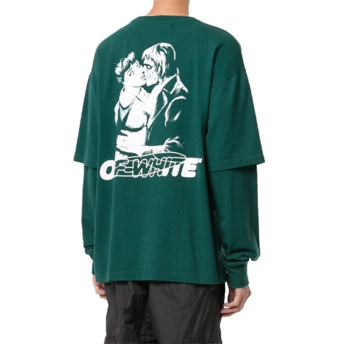 Logo-trykk Langermet Grønn