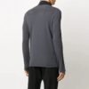 Logo-trykk Tynn og lett sportsjakke Slim Fit-versjon Svart
