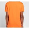 Logo-trykte topper med rund hals Logo Menn Oransje